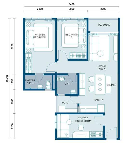 Service Residence for Sale at Cove Residence - Jeff Siow - PropertyGuru.com.my