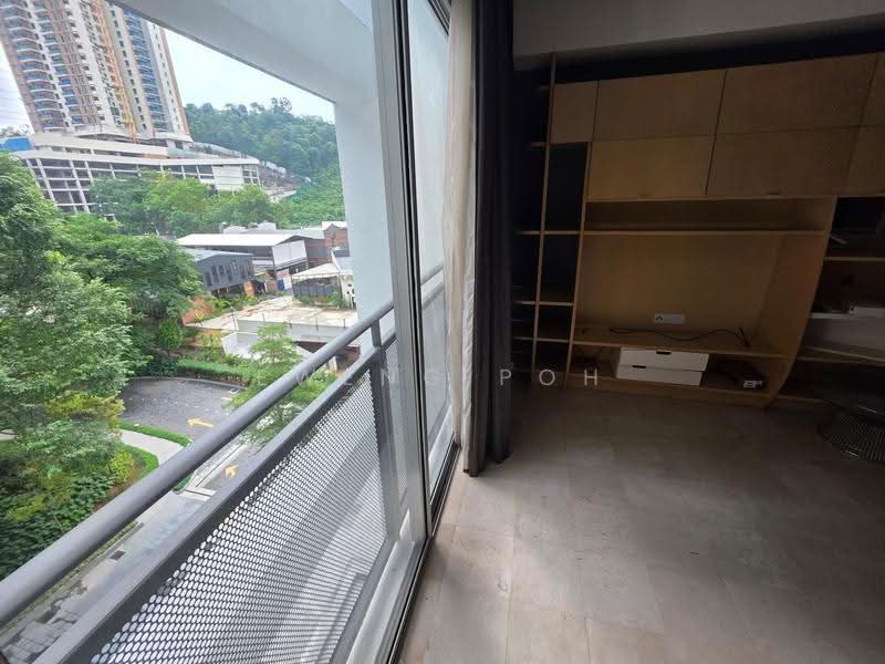 Kediaman Servis untuk Disewa di Verve Suites - Eweng Poh - Balcony - PropertyGuru.com.my