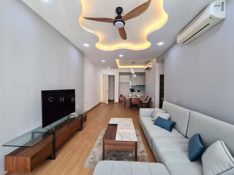 Service Residence for Rent at Tropez Residences - Christina Ang - Living Room - PropertyGuru.com.my