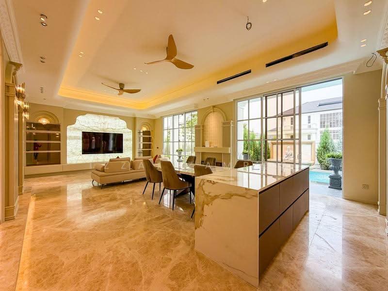 Rumah Banglo untuk Dijual di Eco Majestic (Semenyih) - Izzat Zamros - Living Room - PropertyGuru.com.my