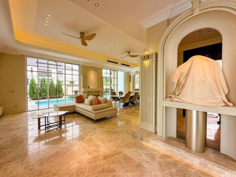 Rumah Banglo untuk Dijual di Eco Majestic (Semenyih) - Izzat Zamros - Living Room - PropertyGuru.com.my