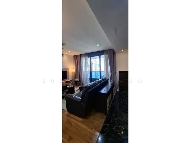 Kediaman Servis untuk Disewa di Arcoris Residences - Suzanne Shoo - Living Room - PropertyGuru.com.my