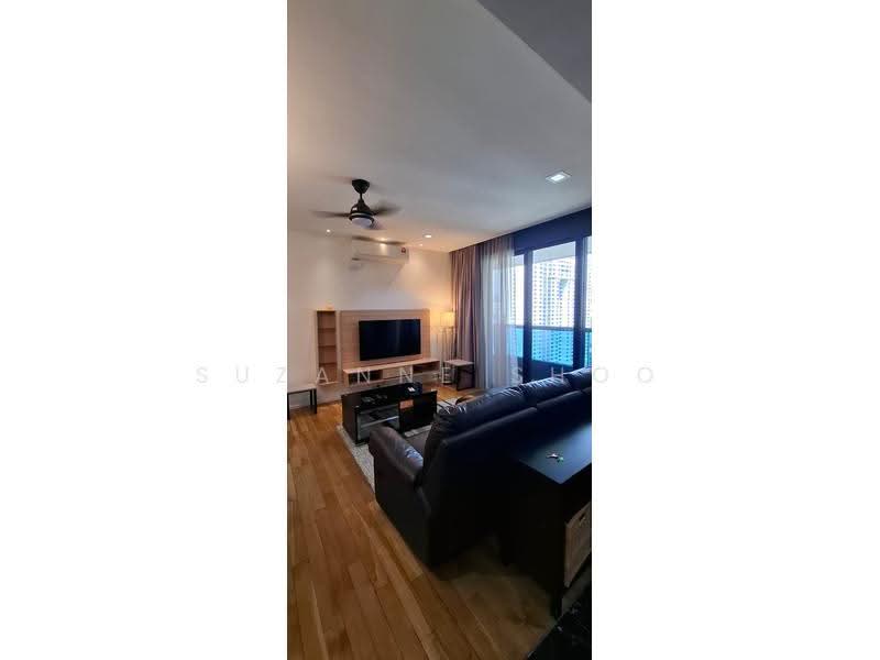 Kediaman Servis untuk Disewa di Arcoris Residences - Suzanne Shoo - Living Room - PropertyGuru.com.my