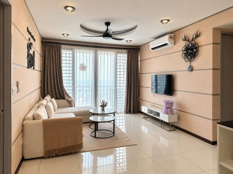 Service Residence for Rent at Luminari - Yvonne Lee - Living Room - PropertyGuru.com.my