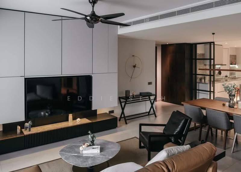 Kondominium untuk Dijual di Verticas Residensi - Eddie Seah - Living Room - PropertyGuru.com.my