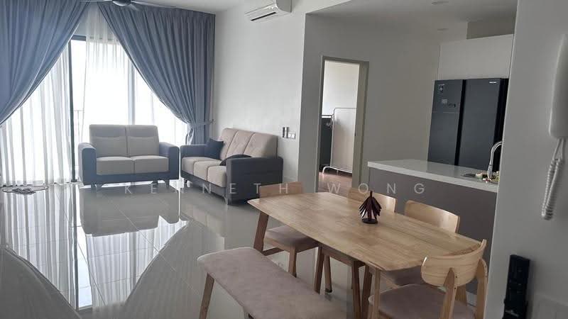 Kediaman Servis untuk Disewa di Residensi Ava @ Kiara Bay - Kenneth Wong - Living Room - PropertyGuru.com.my