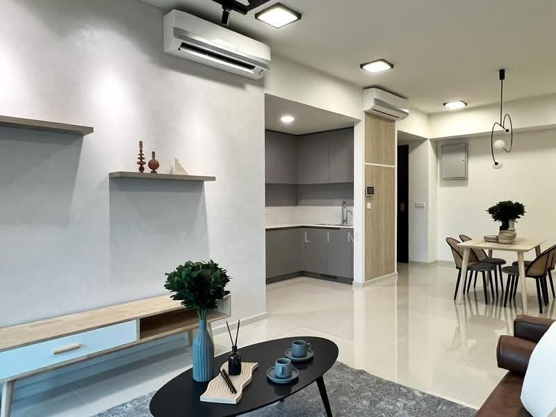 Kediaman Servis untuk Dijual di Residensi Solaris Parq - Zach Lim - Living Room - PropertyGuru.com.my