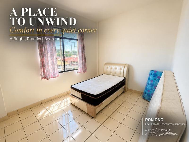 Apartment for Rent at Taman Penampang Apartment - RON Ong - Bedroom - PropertyGuru.com.my