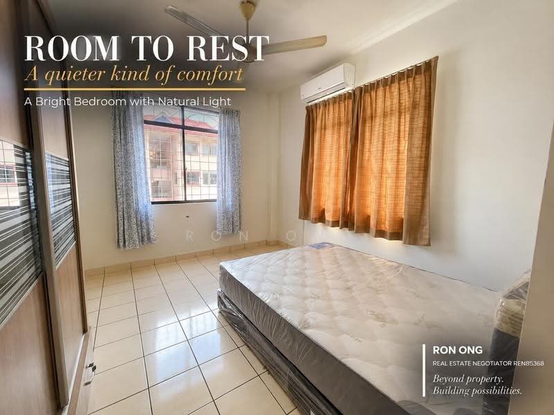Apartment for Rent at Taman Penampang Apartment - RON Ong - Bedroom - PropertyGuru.com.my