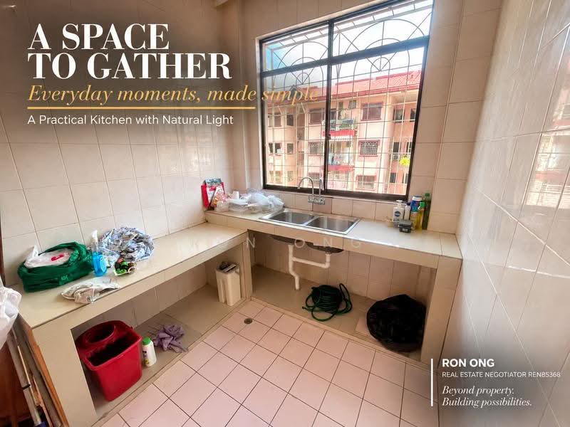Apartment for Rent at Taman Penampang Apartment - RON Ong - Kitchen - PropertyGuru.com.my