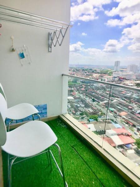 Kondominium untuk Dijual di KSL D'Esplanade Residence - Jenic Mah - Balcony - PropertyGuru.com.my