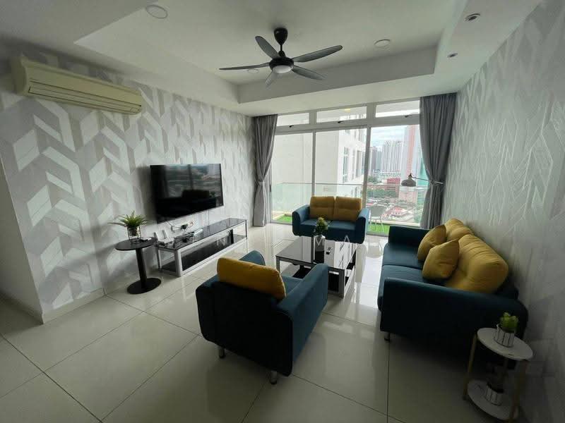 Kondominium untuk Dijual di KSL D'Esplanade Residence - Jenic Mah - Living Room - PropertyGuru.com.my