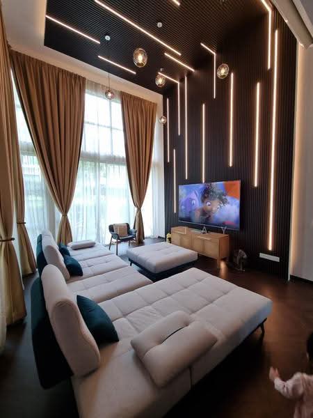 Rumah Teres 3-Tingkat untuk Dijual di Cyberjaya (Selangor) - Gaily Tay - Living Room - PropertyGuru.com.my