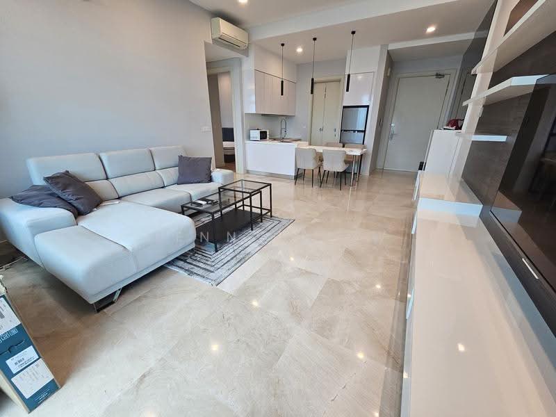 Service Residence for Rent at Vogue Suites One - Jenn Chiew - Living Room - PropertyGuru.com.my