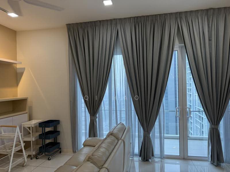 Kediaman Servis untuk Dijual di Eco Sky - QI Hao - Living Room - PropertyGuru.com.my