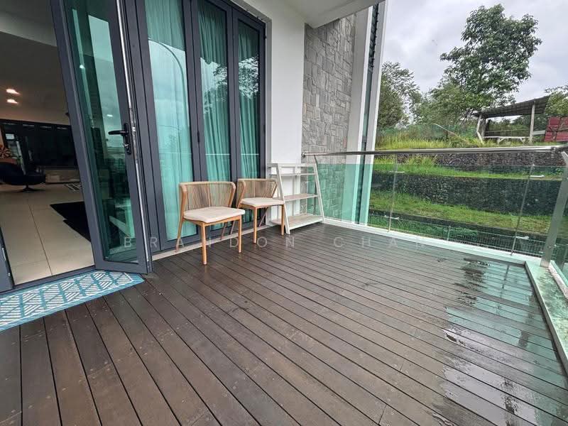 Kondominium untuk Disewa di Likas Square - Brandon Chan - Balcony - PropertyGuru.com.my