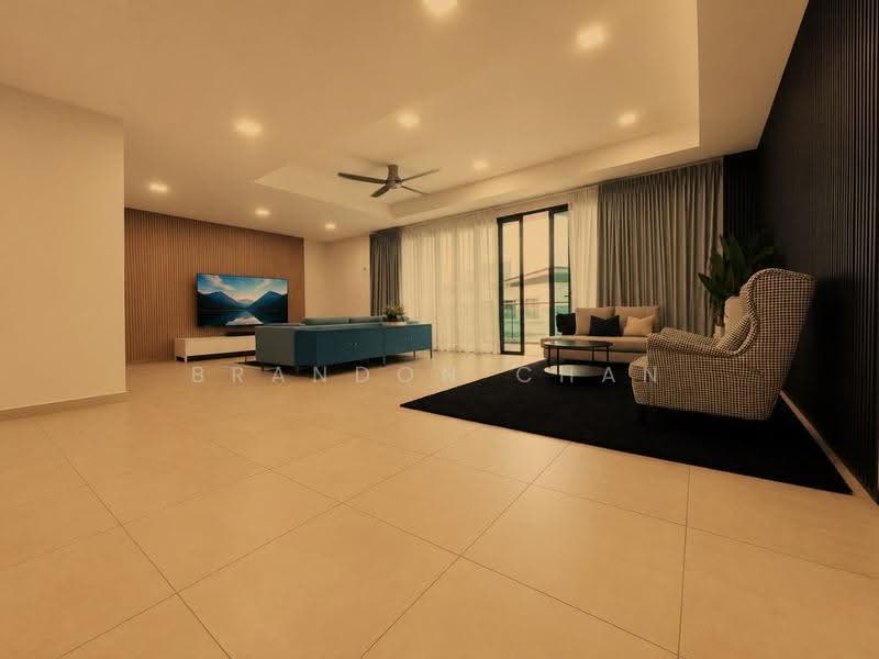 Kondominium untuk Disewa di Likas Square - Brandon Chan - Living Room - PropertyGuru.com.my