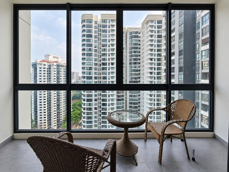 Kondominium untuk Disewa di Concerto North Kiara - MK Mok - Balcony - PropertyGuru.com.my