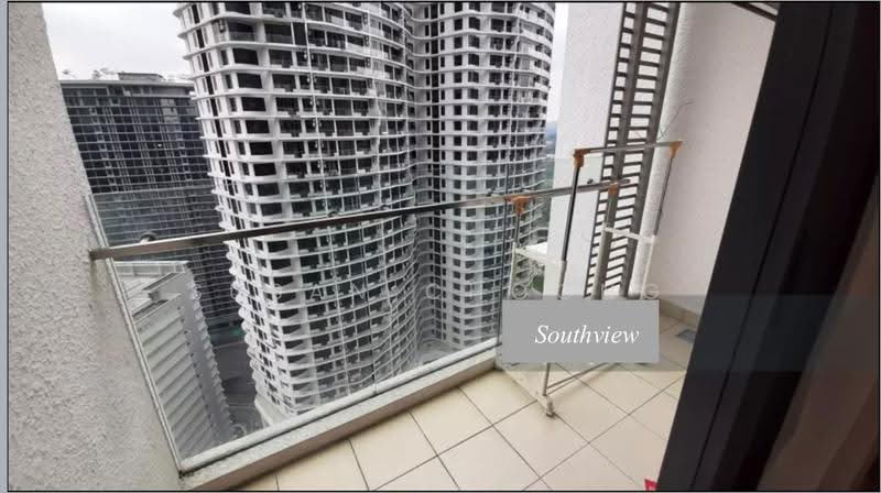 Kediaman Servis untuk Disewa di South View - Susan Choong - Balcony - PropertyGuru.com.my