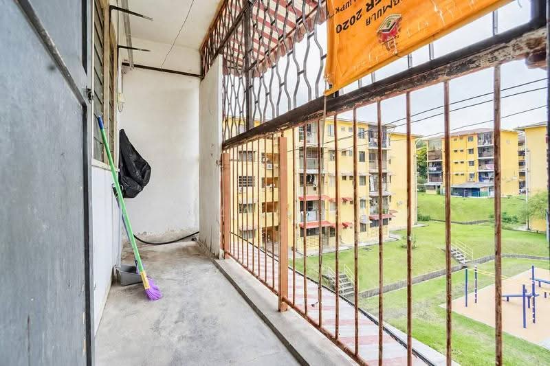 Flat for Sale at Seksyen 2 Wangsa Maju Flat - Izzaza Izzati - Balcony - PropertyGuru.com.my