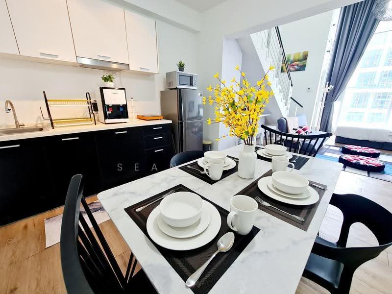 Service Residence for Sale at The Scott Garden SOHO - Sean Chia - Dining Room - PropertyGuru.com.my