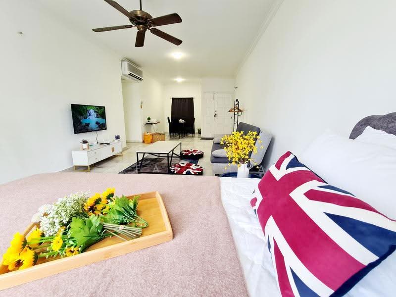 Condominium for Sale at Endah Regal Condominium - Sean Chia - Living Room - PropertyGuru.com.my