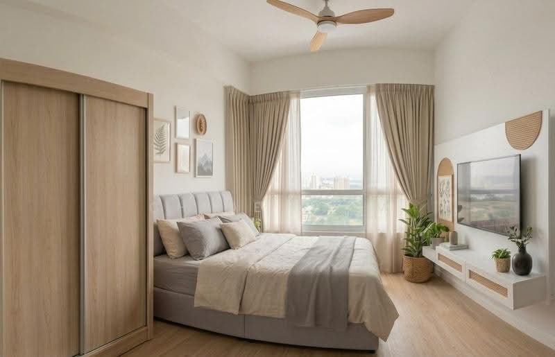 Service Residence for Rent at Vista Tiara (MBW Bay) - Chloe Shum - Bedroom - PropertyGuru.com.my