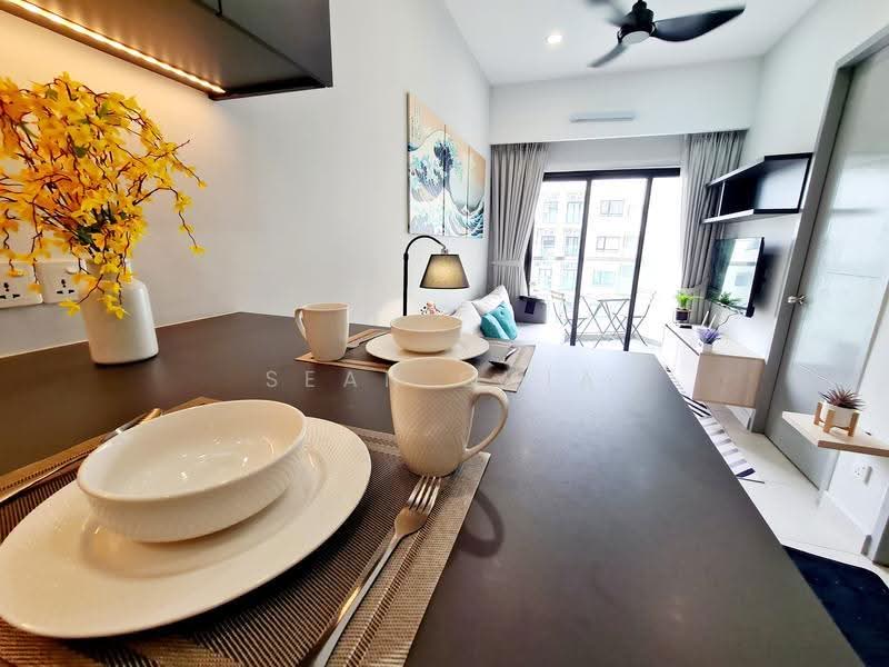 Service Residence for Sale at VIM 3 @ Desa Park North - Sean Chia - Living Room - PropertyGuru.com.my