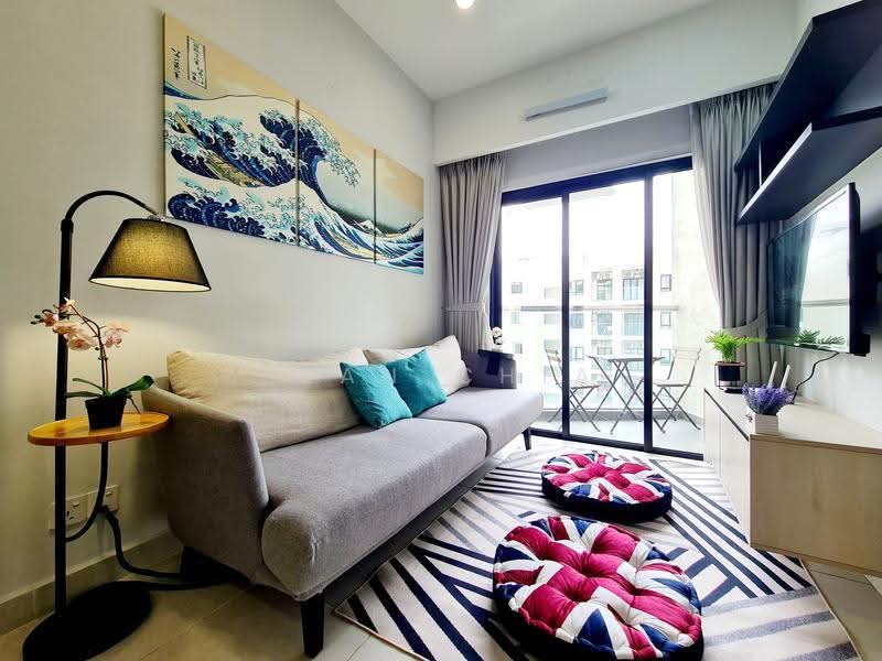 Service Residence for Sale at VIM 3 @ Desa Park North - Sean Chia - Living Room - PropertyGuru.com.my
