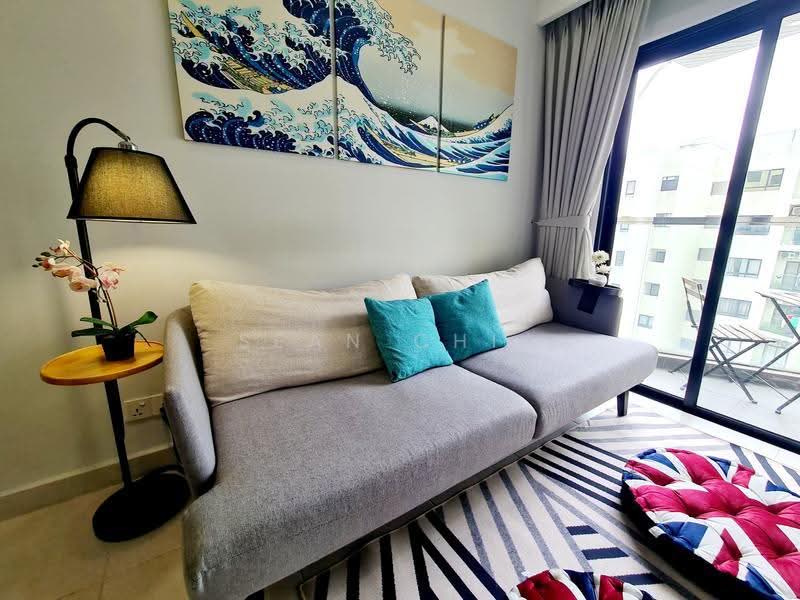 Service Residence for Sale at VIM 3 @ Desa Park North - Sean Chia - Living Room - PropertyGuru.com.my