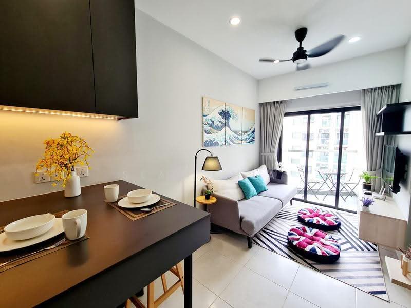Service Residence for Sale at VIM 3 @ Desa Park North - Sean Chia - Living Room - PropertyGuru.com.my