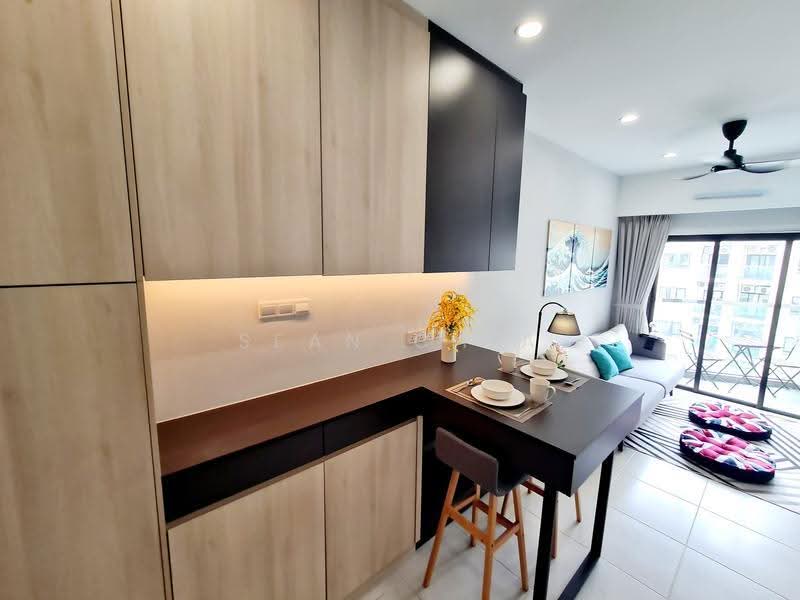 Service Residence for Sale at VIM 3 @ Desa Park North - Sean Chia - Living Room - PropertyGuru.com.my