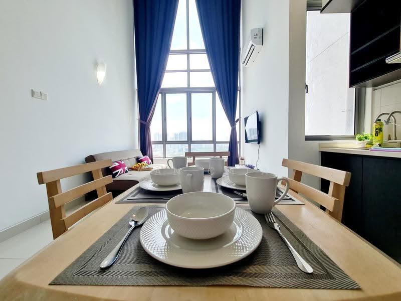 Kediaman Servis untuk Dijual di Vega Residensi 1 - Sean Chia - Dining Room - PropertyGuru.com.my