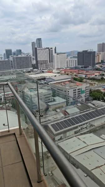 Service Residence for Rent at Pacific Star (Service Residence) - Carl Chew - Balcony - PropertyGuru.com.my