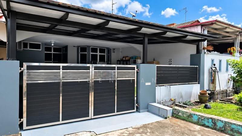 Rumah Teres 1-Tingkat untuk Dijual di Senai (Kulai) - Iden Tan - Exterior - PropertyGuru.com.my