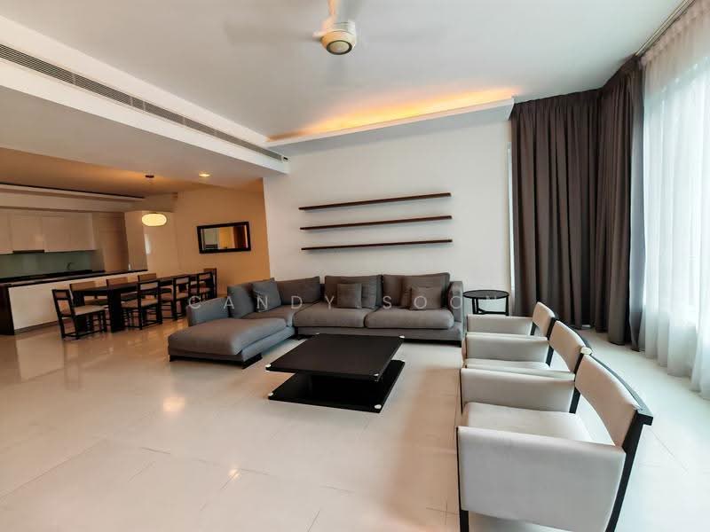 Kondominium untuk Dijual di Verticas Residensi - Candy Soon - Living Room - PropertyGuru.com.my