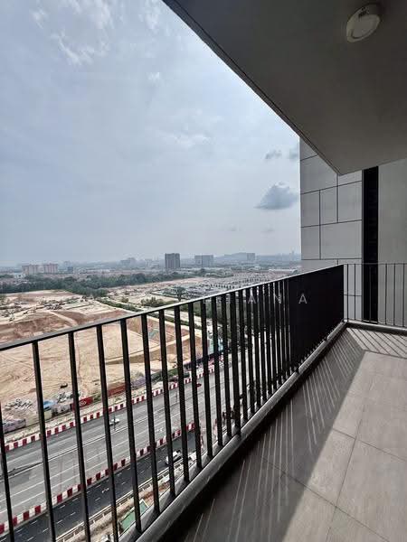 Service Residence for Sale at The Pulse Residence - Aika Diana - Balcony - PropertyGuru.com.my
