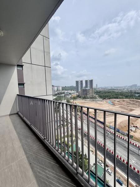 Service Residence for Sale at The Pulse Residence - Aika Diana - Balcony - PropertyGuru.com.my