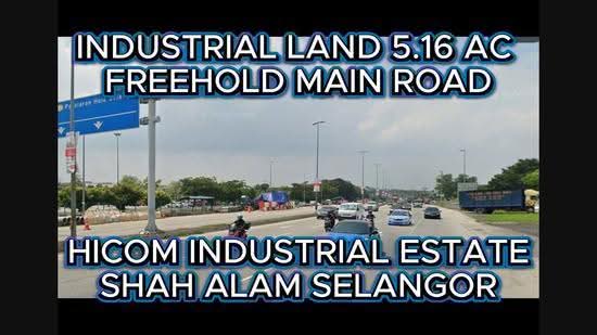Industrial Land for Sale in Seksyen 26, HICOM Industrial Estate (Shah Alam) - Wong Ye Lien PhD - PropertyGuru.com.my