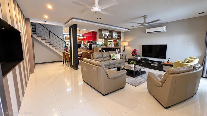 Rumah Teres 2.5-Tingkat untuk Disewa di SS2 (Petaling Jaya) - Dylan Kwan - Living Room - PropertyGuru.com.my