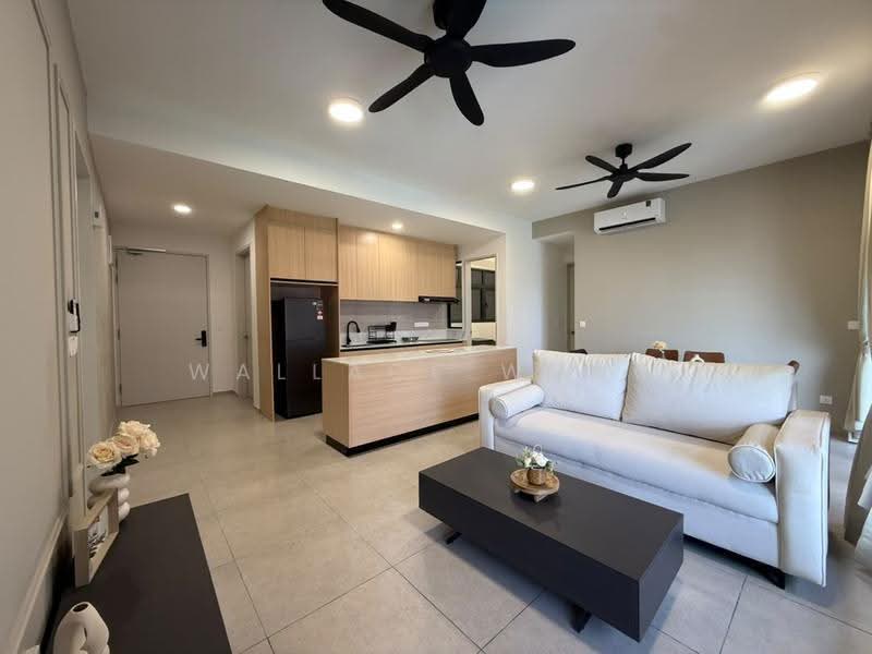 Condominium for Rent at EdgeWood Residences @ SkySanctuary - Wallace Wong - Living Room - PropertyGuru.com.my
