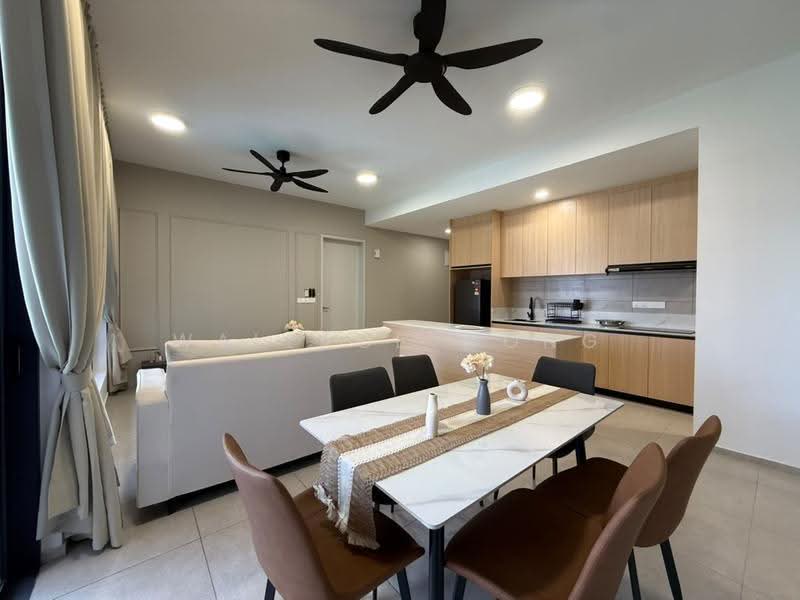 Condominium for Rent at EdgeWood Residences @ SkySanctuary - Wallace Wong - Living Room - PropertyGuru.com.my