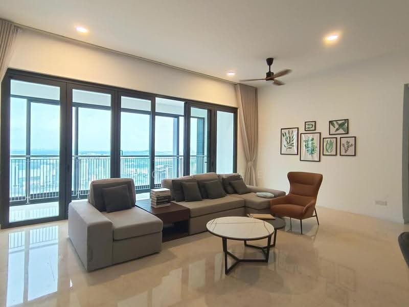 Service Residence for Rent at The Astaka @ 1 Bukit Senyum - Zoey Lee - Living Room - PropertyGuru.com.my
