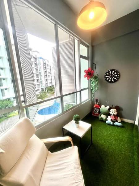 Pangsapuri untuk Dijual di Midori Green (Pangsapuri Hijauan) - Jayden Lian - Balcony - PropertyGuru.com.my