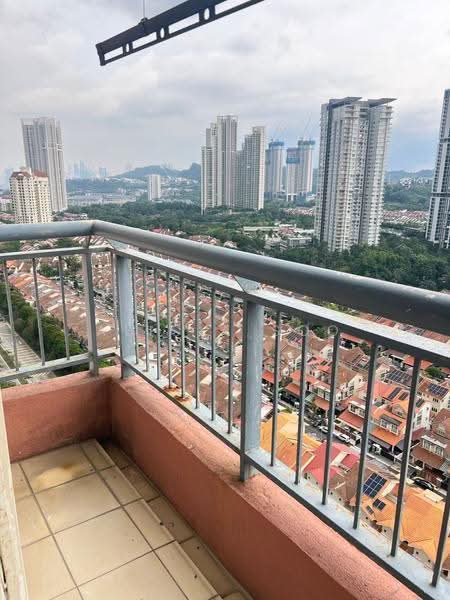 Service Residence for Rent at Beverly Tower @ Plaza Medan Putra - Alicia Soo - Balcony - PropertyGuru.com.my