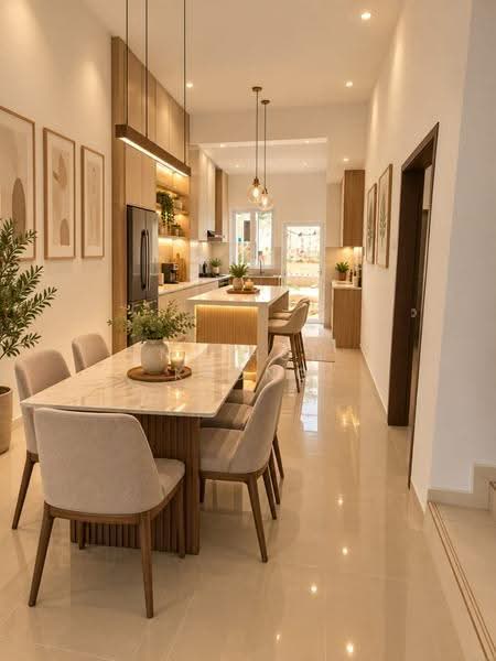 3-storey Terraced House for Sale in Ampang Jaya (Ampang) - Ng Hon Keong - Dining Room - PropertyGuru.com.my