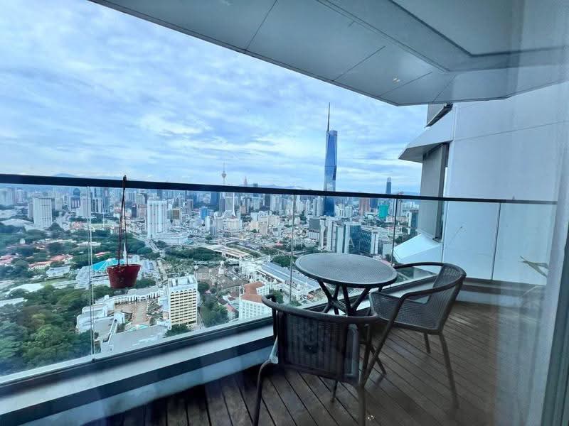 Kediaman Servis untuk Disewa di The Sentral Residences - Yen Cheah - Balcony - PropertyGuru.com.my