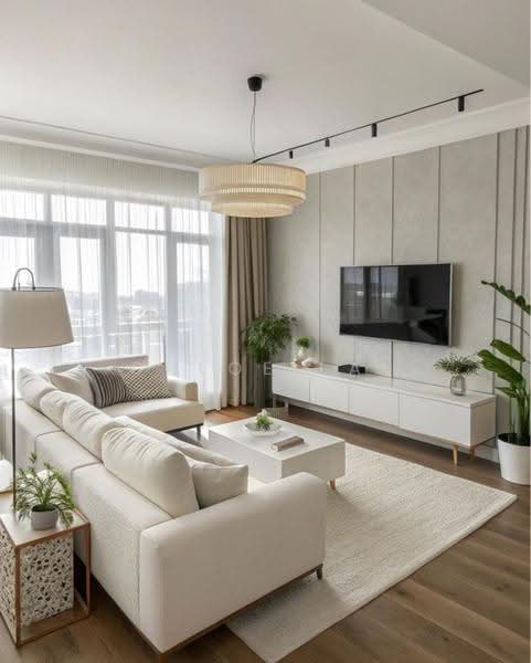 Pangsapuri untuk Dijual di Sky Curve - Chloe Lai - Living Room - PropertyGuru.com.my