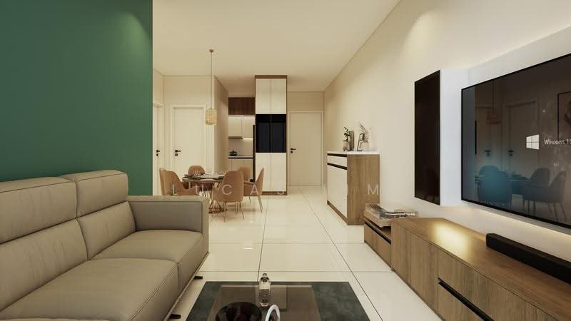 Kediaman Servis untuk Dijual di Myara Park - Lucas Lim - Living Room - PropertyGuru.com.my