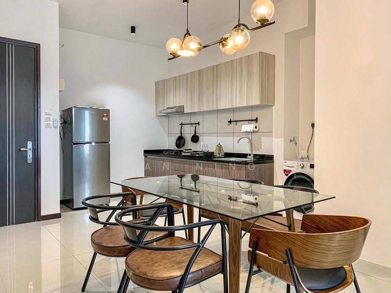 Service Residence for Sale at Molek Regency - Wan Ning - Kitchen - PropertyGuru.com.my